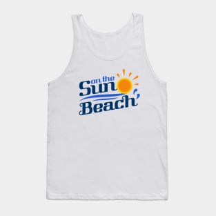 sun on the beach Tank Top